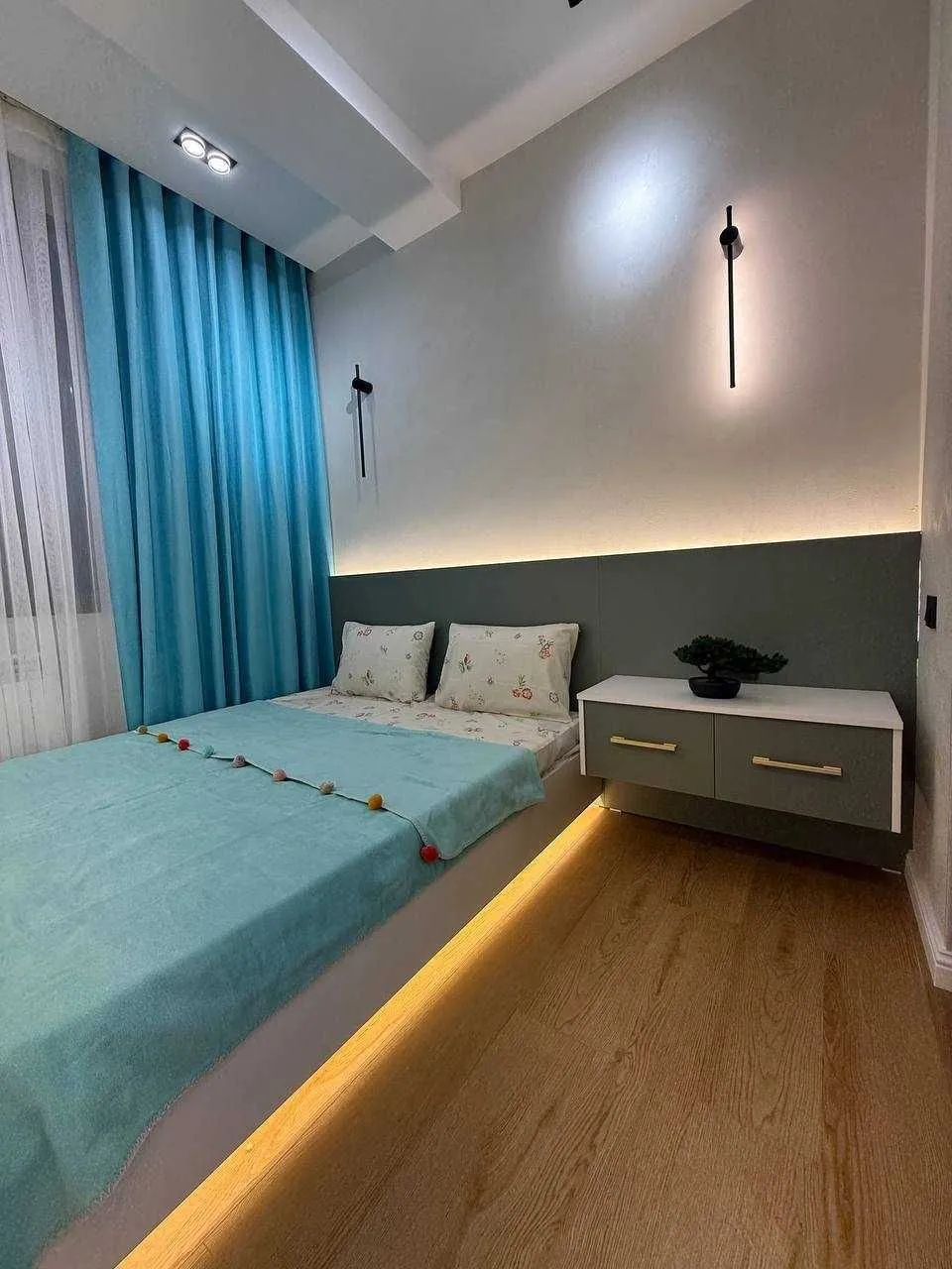 35 m², 2-xonali kvartira, 6/9