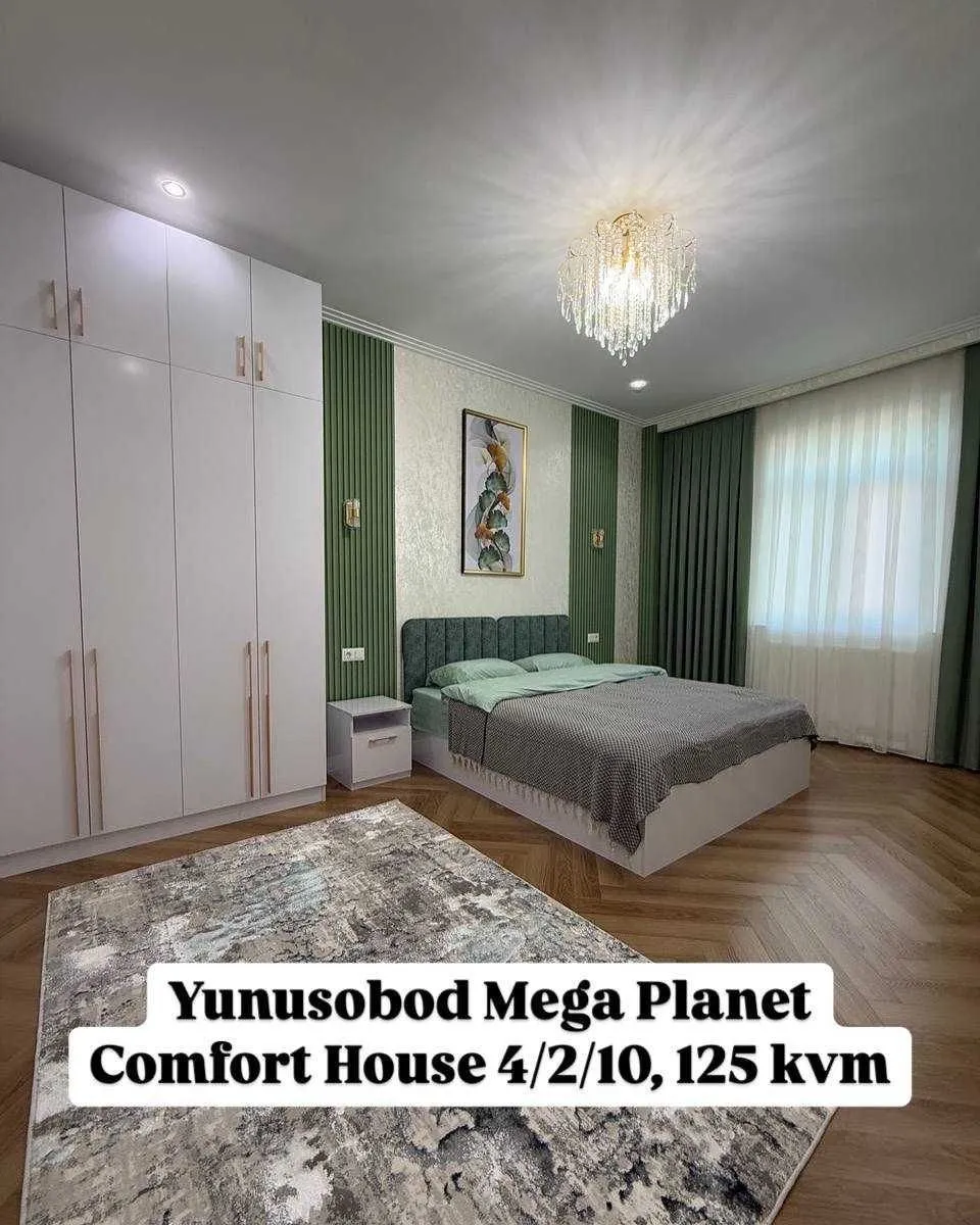 100 м², 4-комн. квартира, 2/10