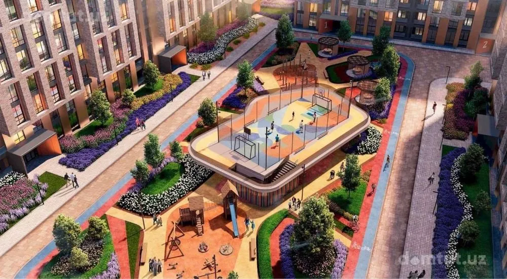 45 м², 1-комн. квартира, 12/15