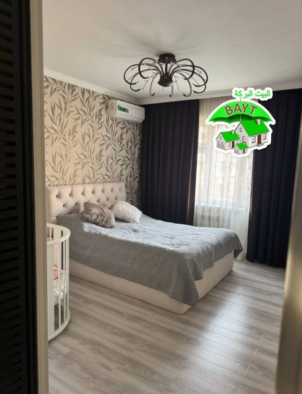 55 m², 2-xonali kvartira, 3/7