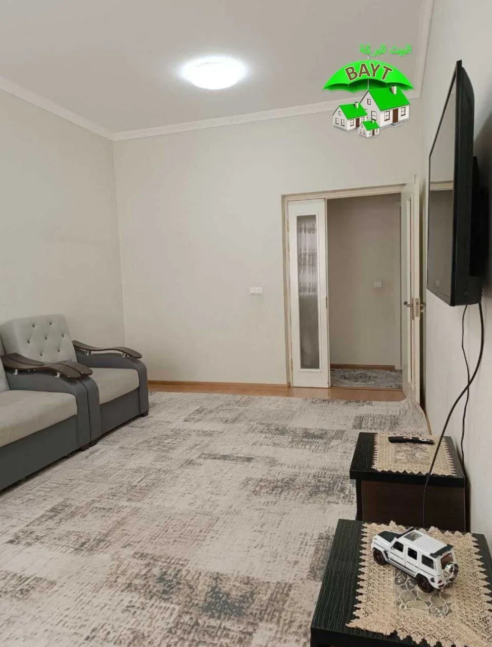 64 m², 2-xonali kvartira, 3/9