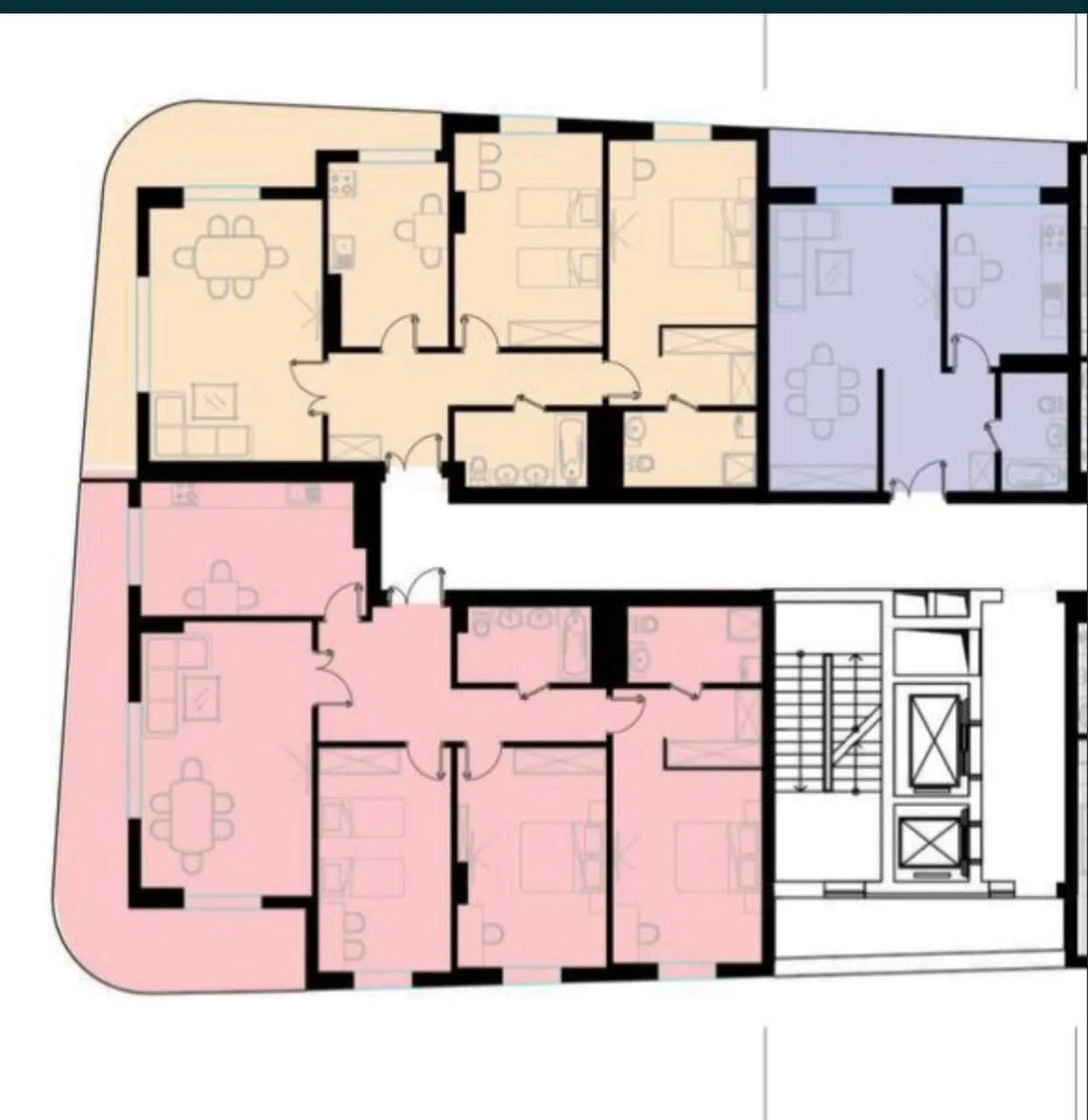 300 м², многокомнатная квартира, 10/15