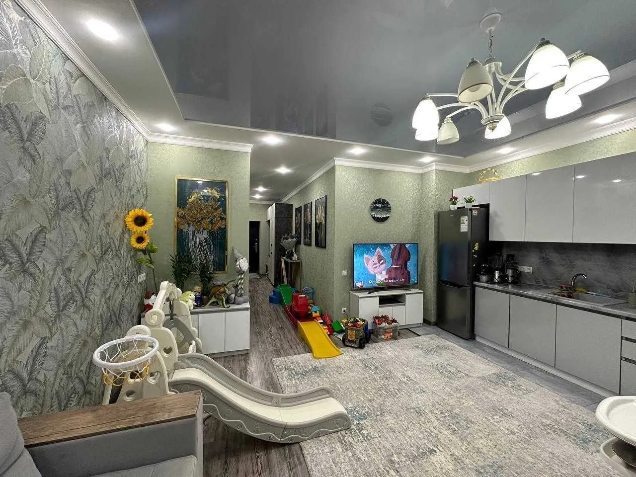 97 m², 3-xonali kvartira, 4/9