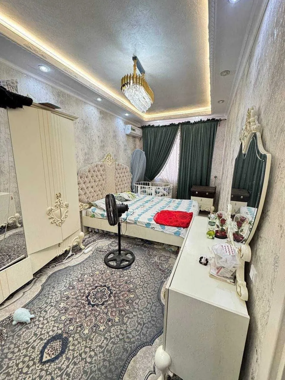 95 m², 2-xonali kvartira, 4/10