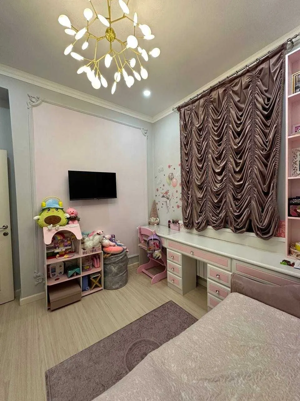 91 м², 3-комн. квартира, 1/8