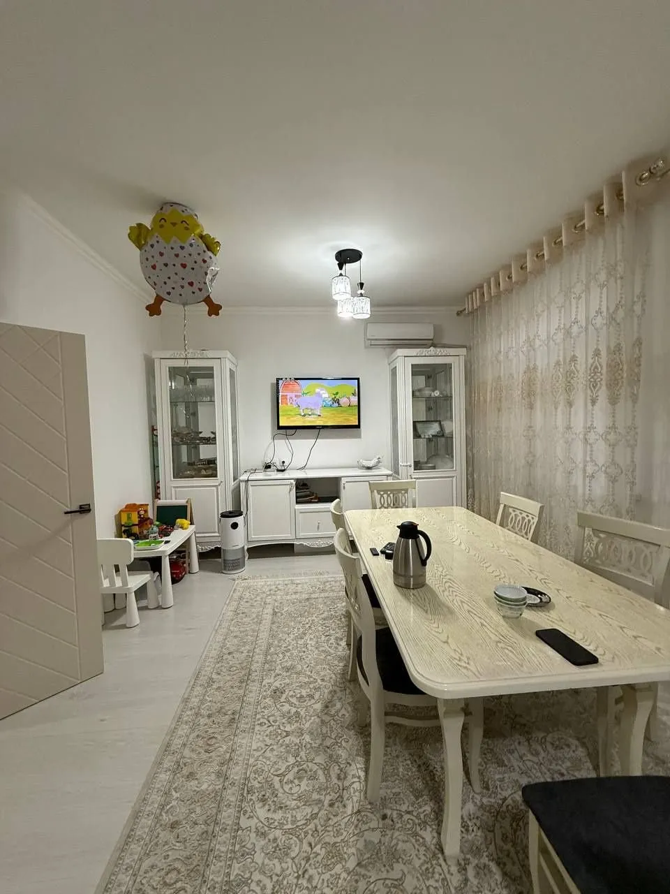 110 м², 4-комн. квартира, 1/9