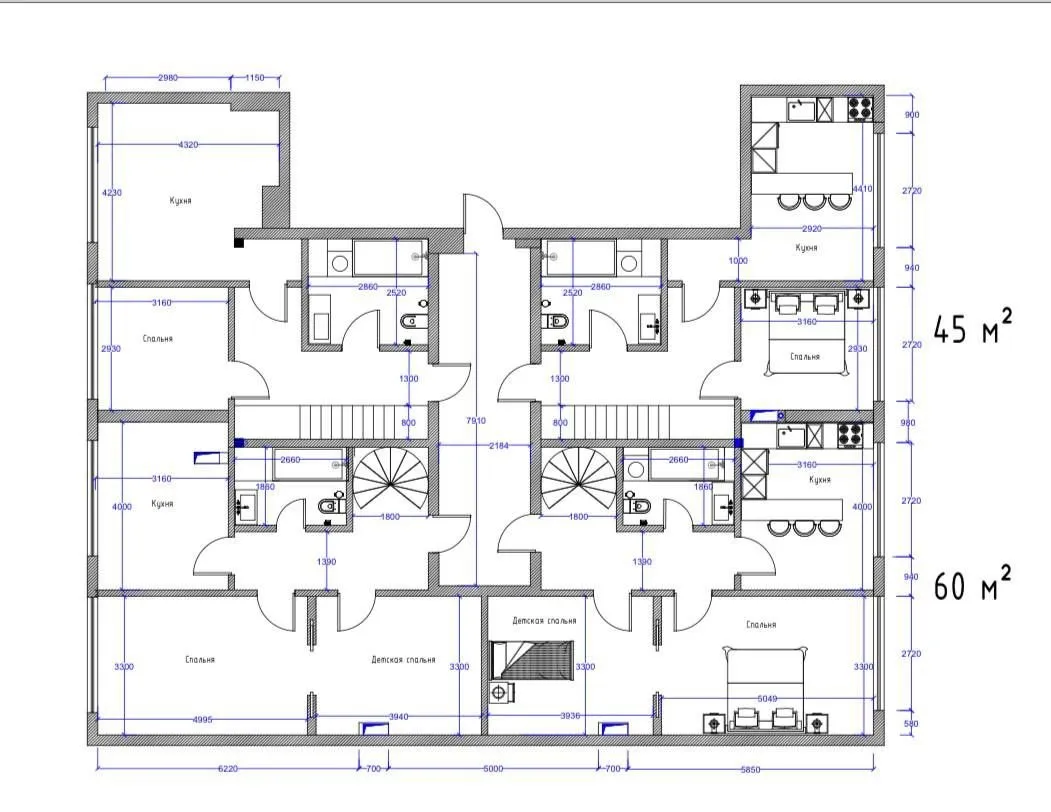 242 м², 5-комн. квартира, 9/9