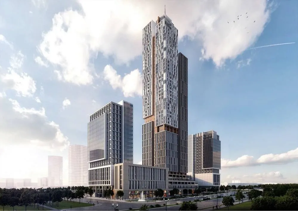 74 м², 3-комн. квартира, 15/51