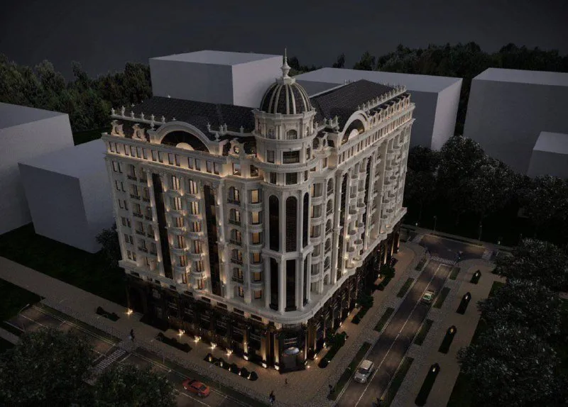 141 m², 4-xonali kvartira, 9/11