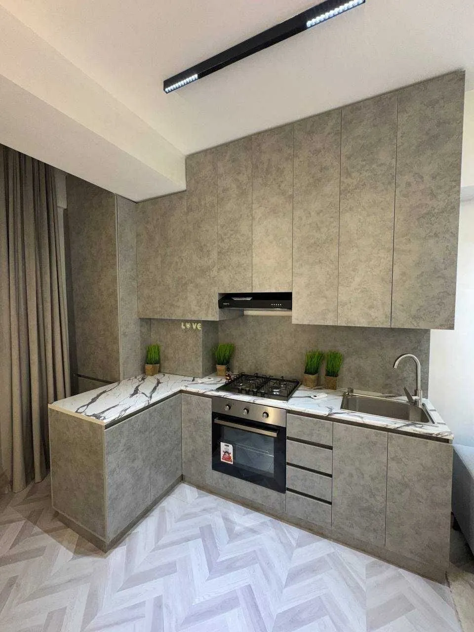 45 m², 2-xonali kvartira, 6/9