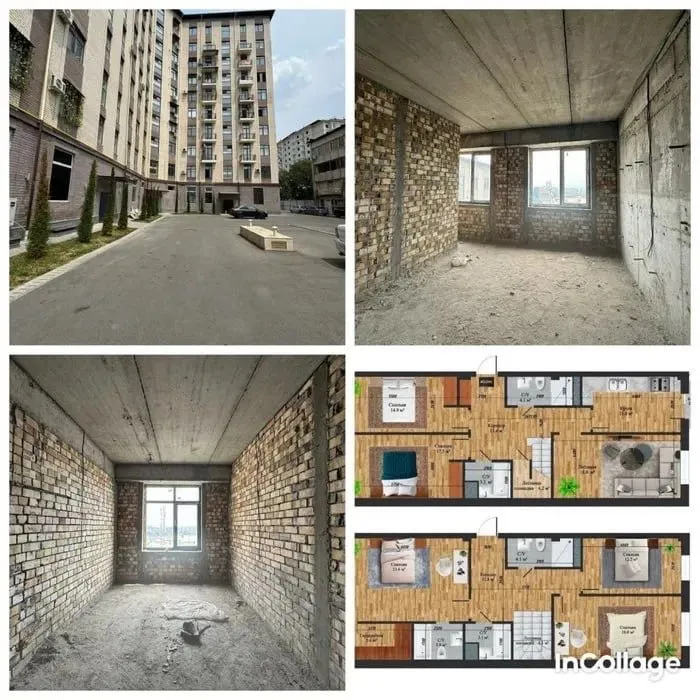 175 m², ko'p xonali kvartira, 9/10