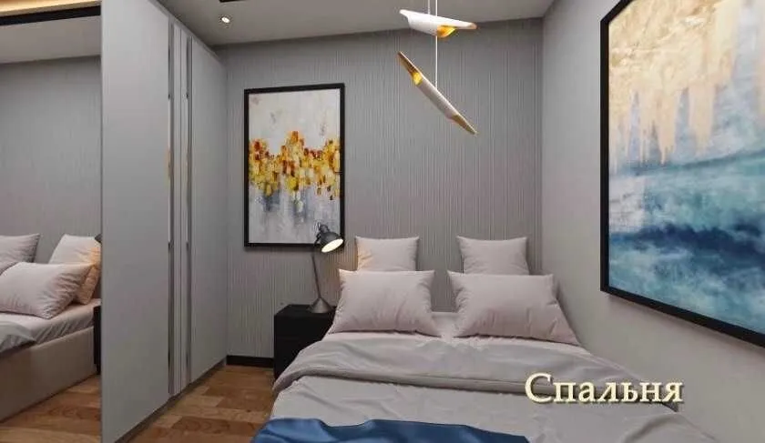 40 м², 2-комн. квартира, 21/23