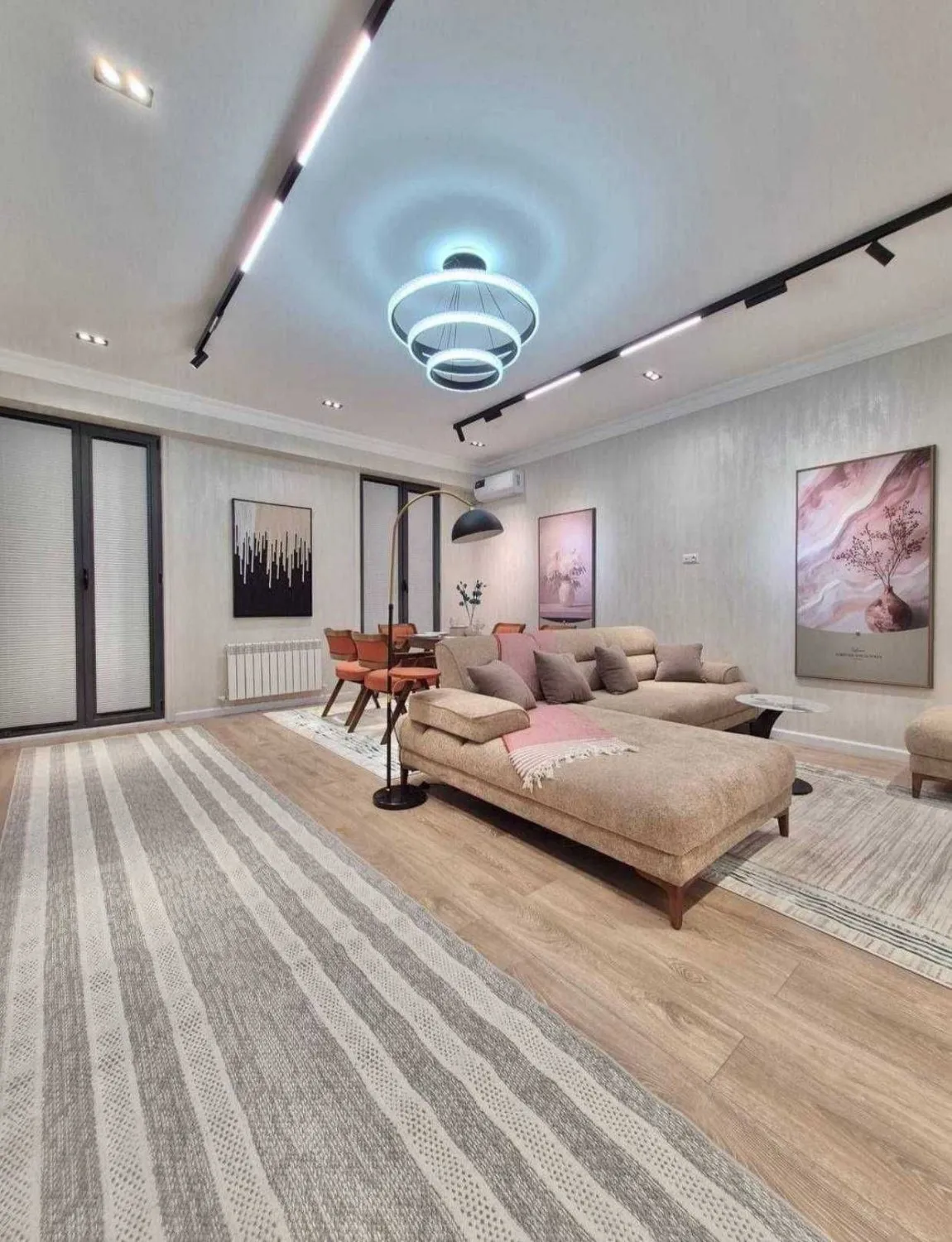 55 m², 2-xonali kvartira, 5/8