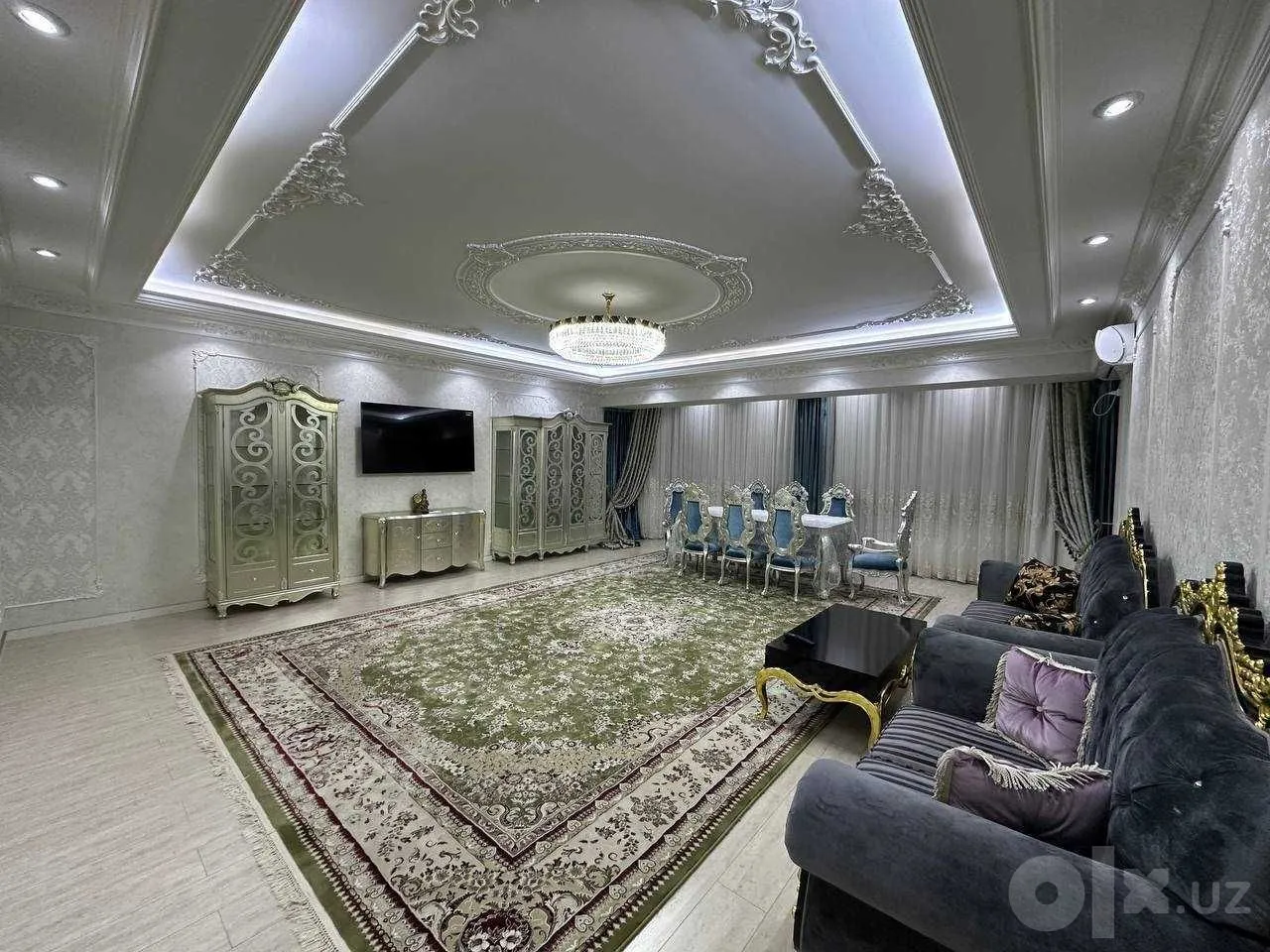 215 m², 4-xonali kvartira, 2/8
