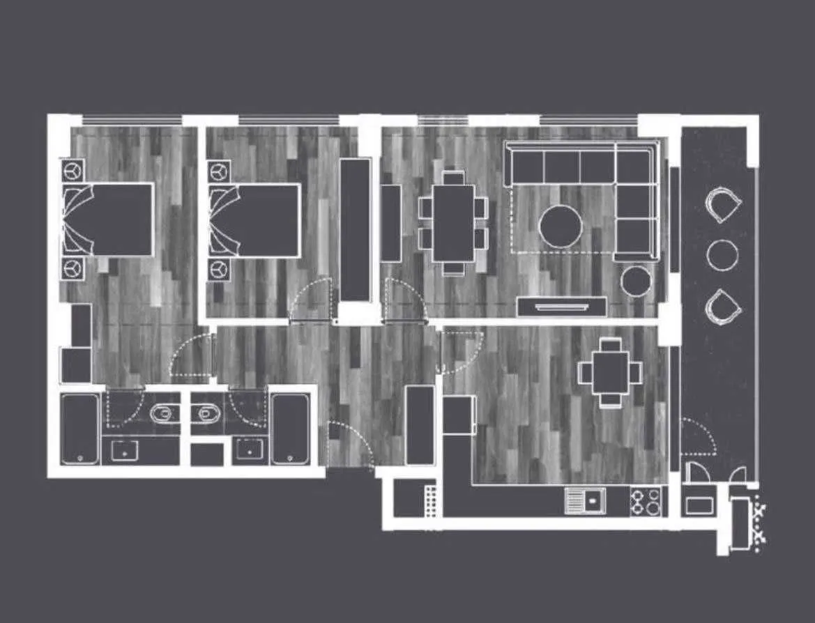 90 м², 3-комн. квартира, 5/14