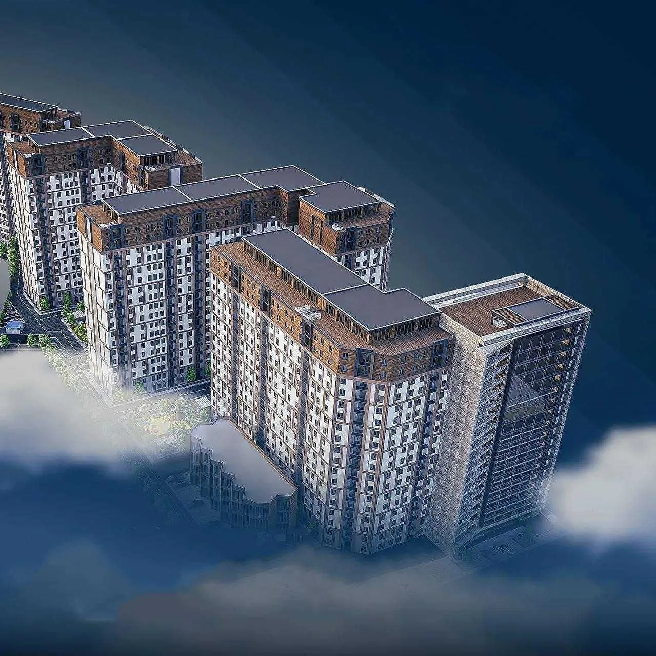 64 м², многокомнатная квартира, 7/18