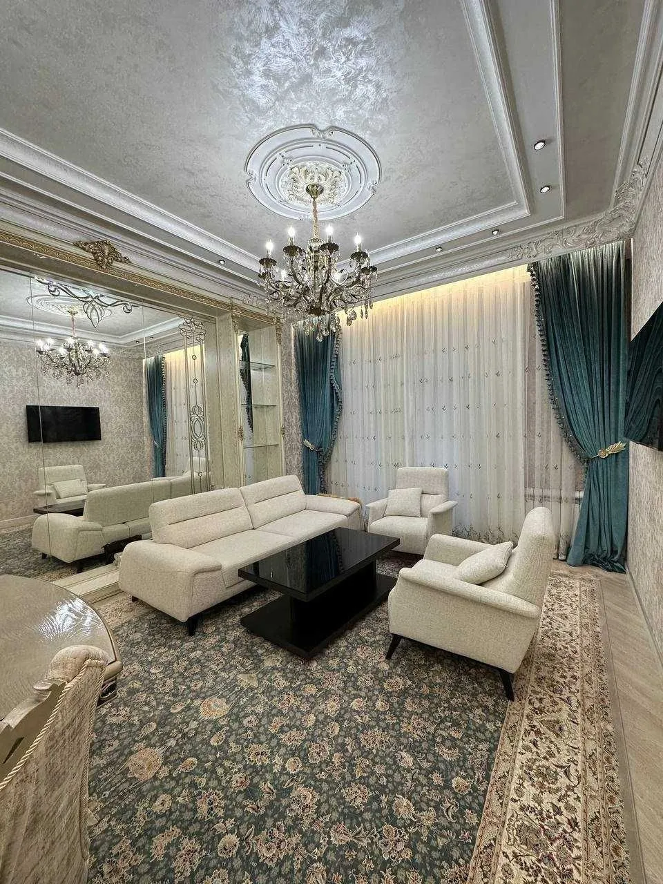 100 м², 3-комн. квартира, 3/7