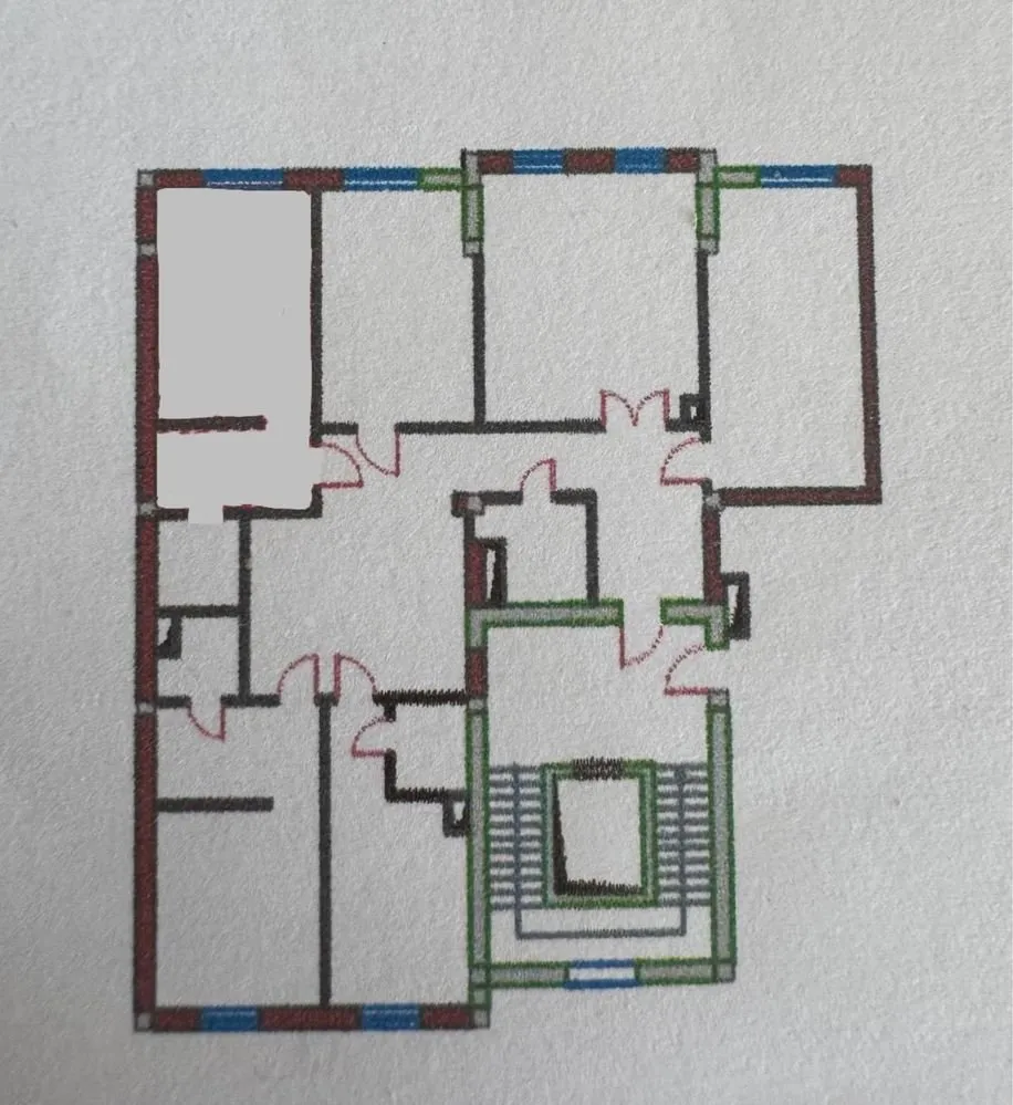 205 м², многокомнатная квартира, 3/11