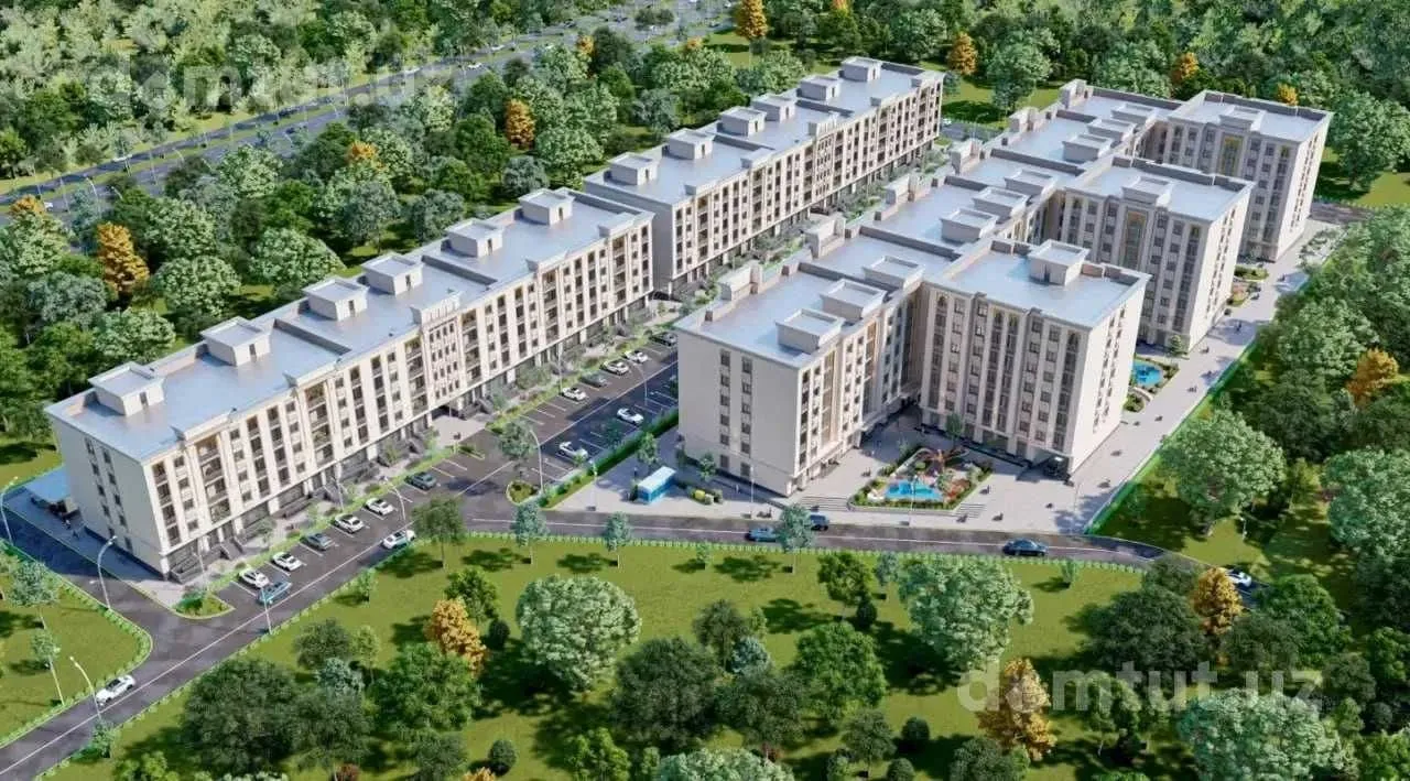 63 m², 2-xonali kvartira, 2/7