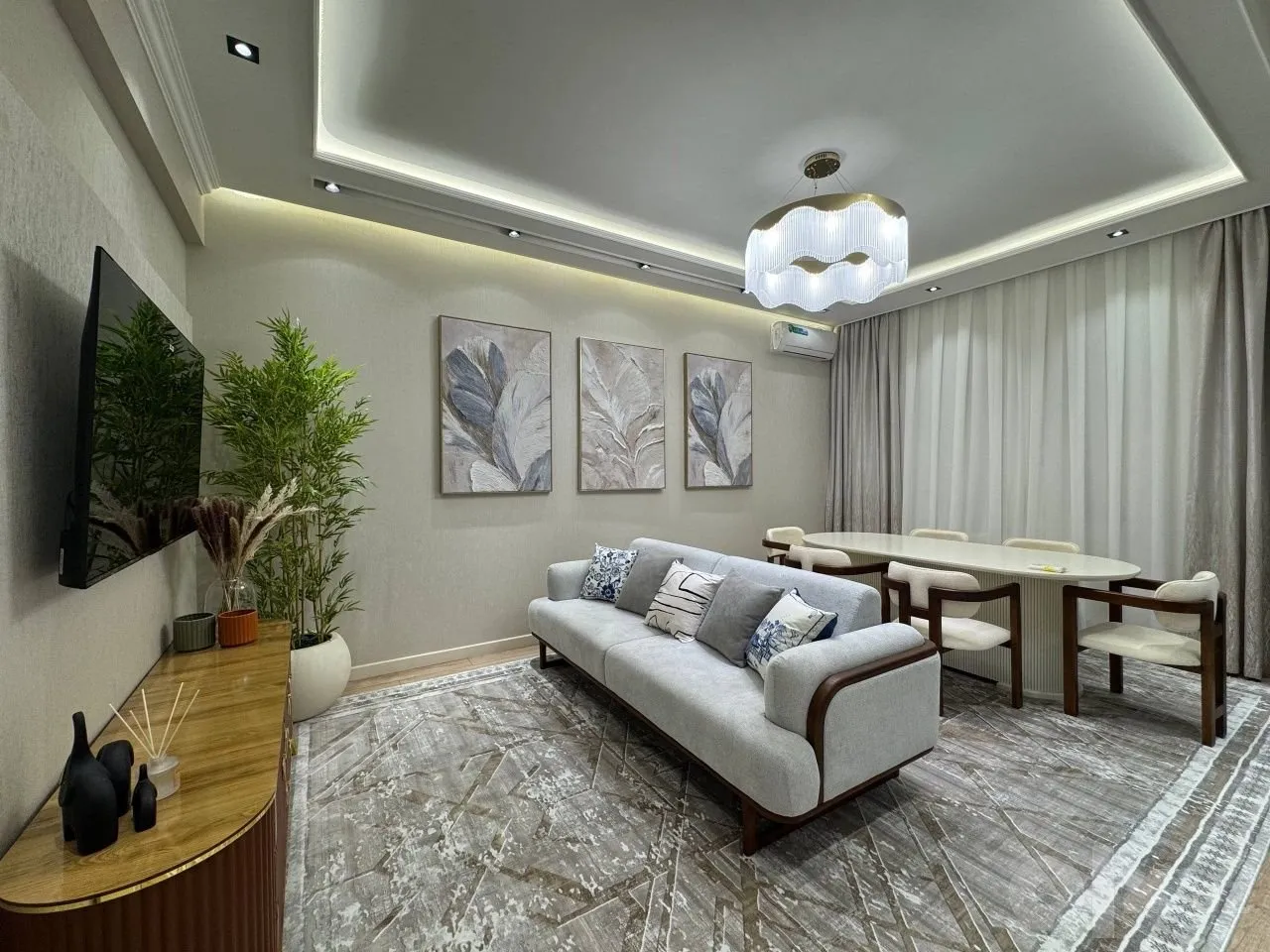 110 m², 3-xonali kvartira, 3/7