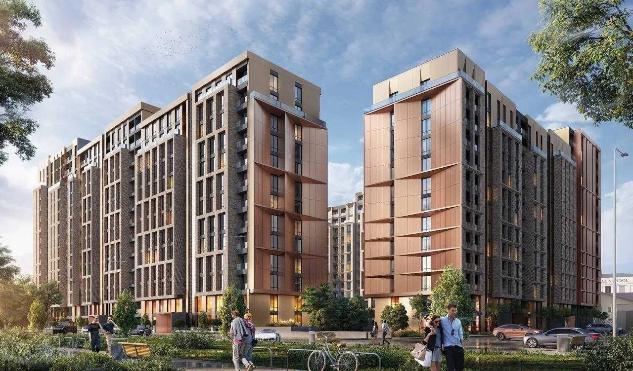 43 м², 1-комн. квартира, 3/14