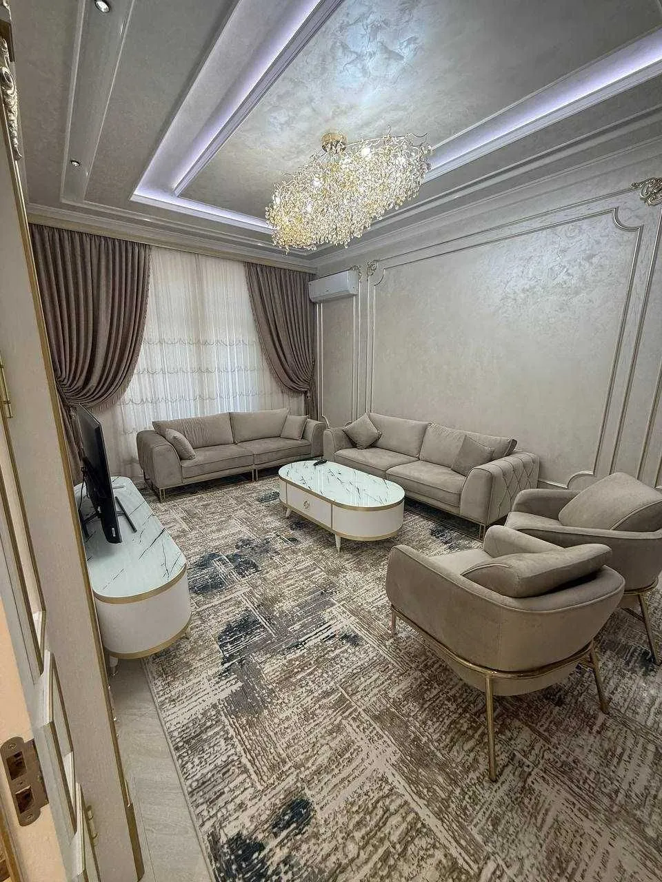 80 м², 3-комн. квартира, 2/9