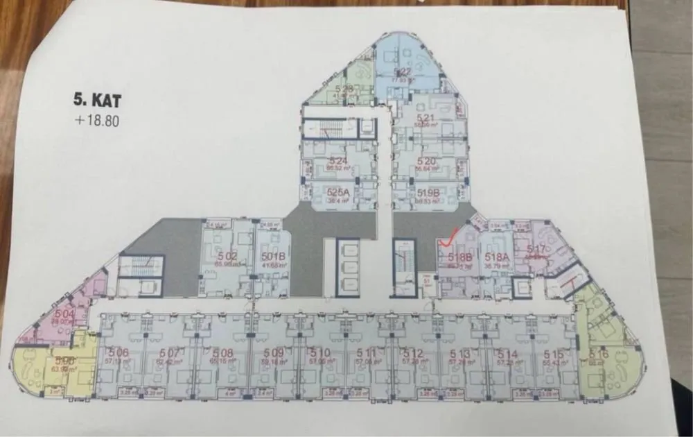 50 м², 2-комн. квартира, 7/9