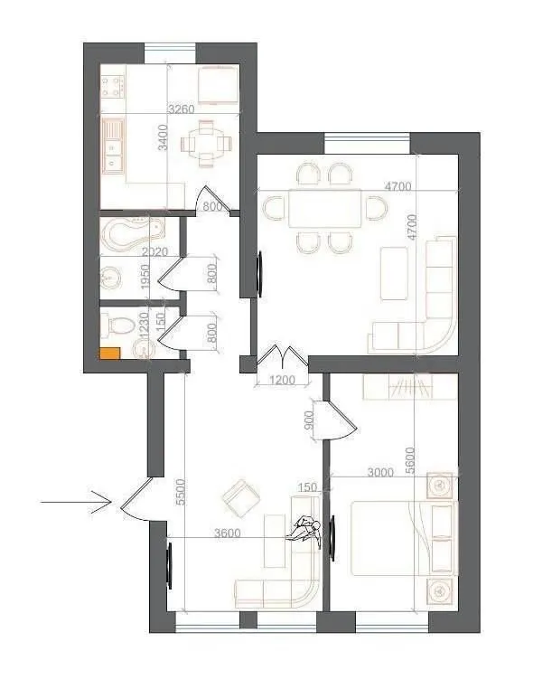120 м², 4-комн. квартира, 1/9