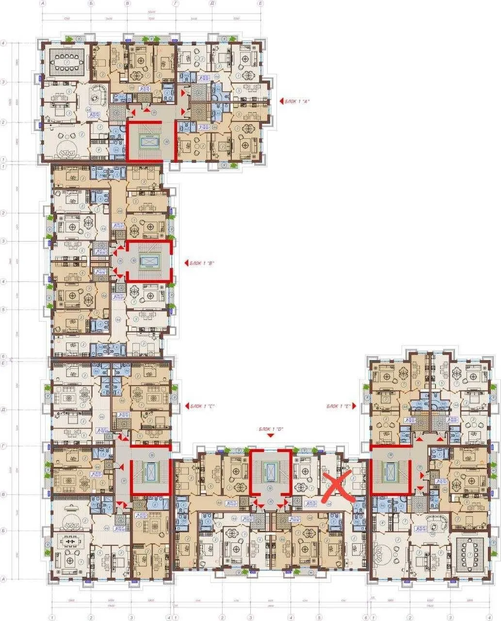 115 м², 3-комн. квартира, 6/10