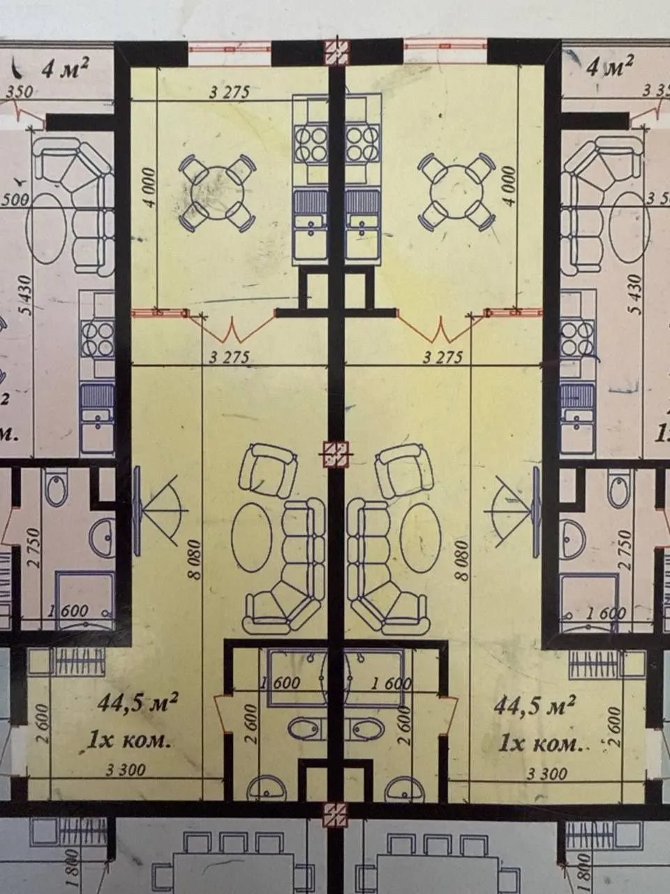 38 м², 1-комн. квартира, 5/7