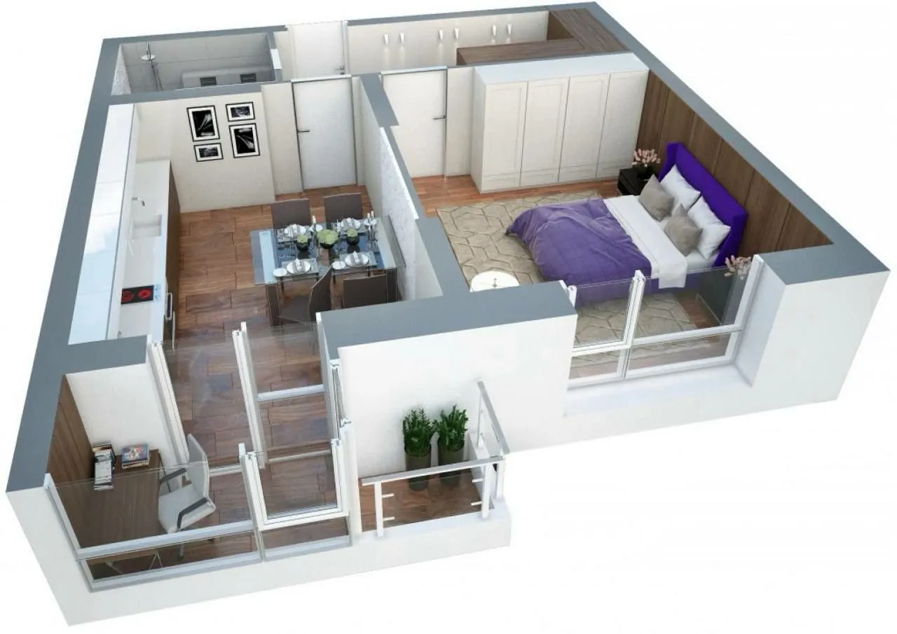 41 m², 1-xonali kvartira, 11/16