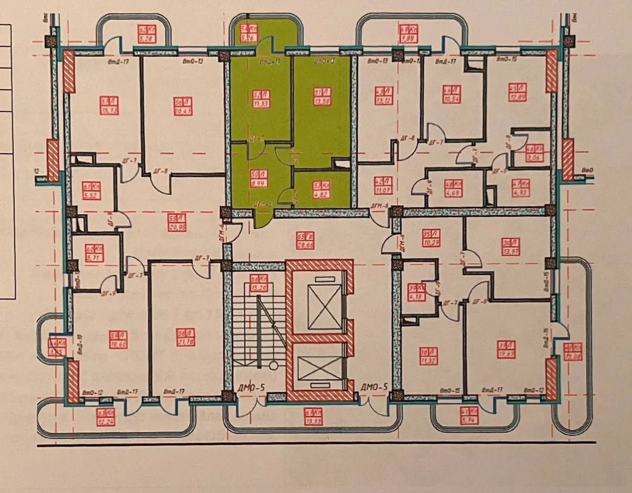 43 м², 2-комн. квартира, 8/13