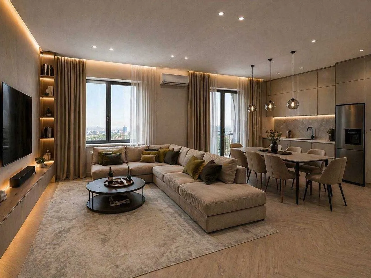 51 м², 3-комн. квартира, 10/15