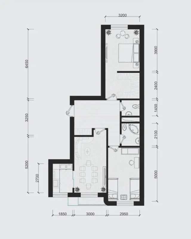 83 м², 3-комн. квартира, 5/10