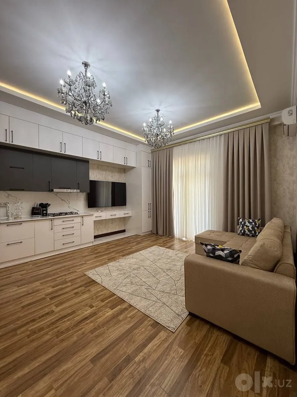 65 м², 2-комн. квартира, 3/7