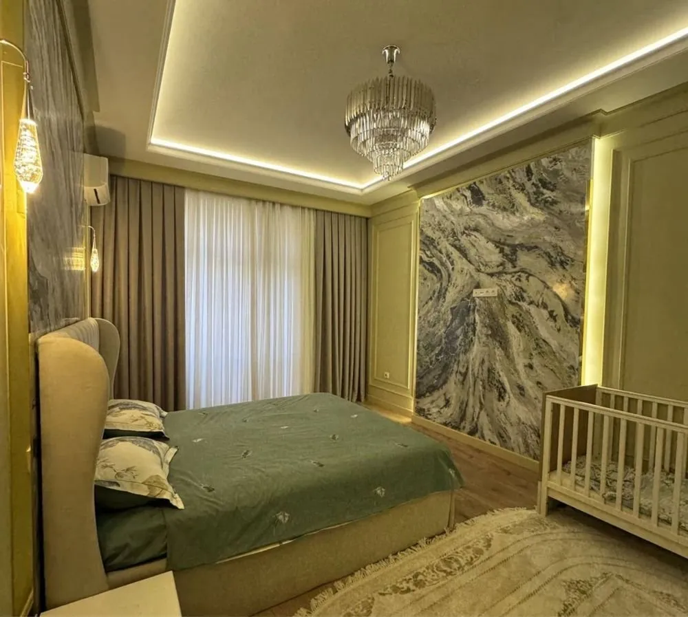 124 m², 4-xonali kvartira, 3/9