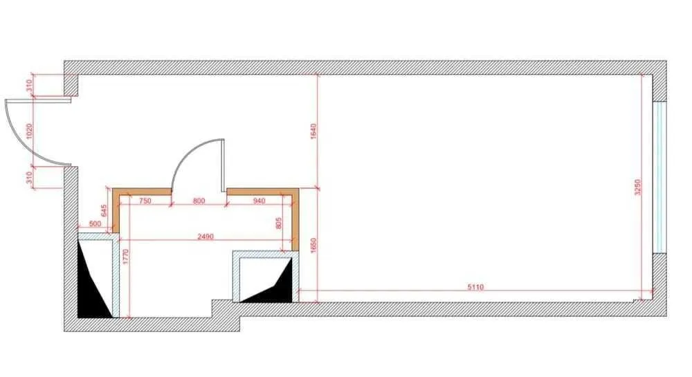 27 м², 1-комн. квартира, 17/27