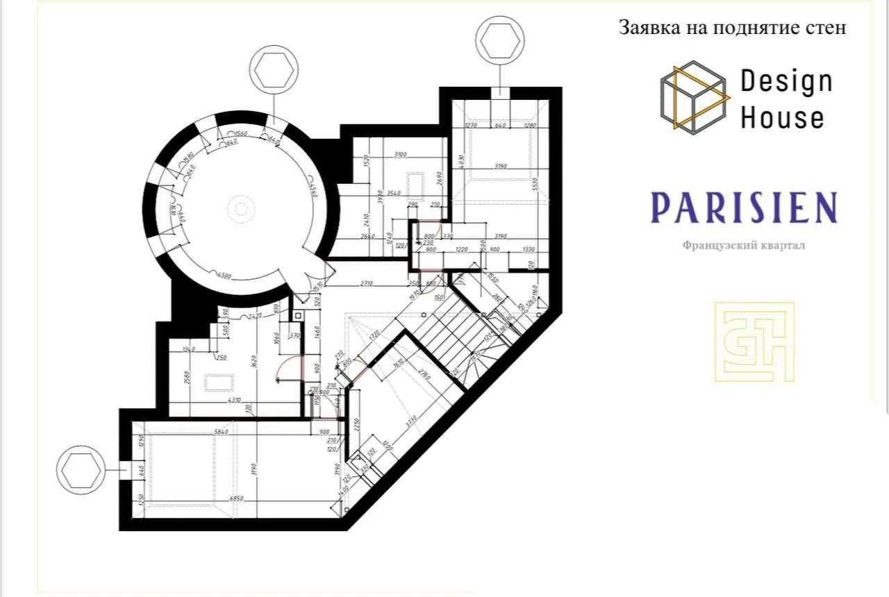 268 м², многокомнатная квартира, 7/8