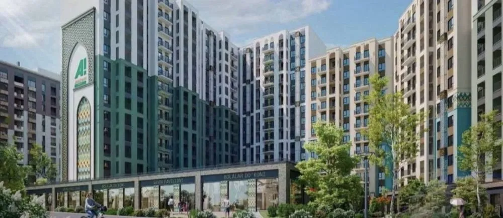 65 m², 2-xonali kvartira, 6/16