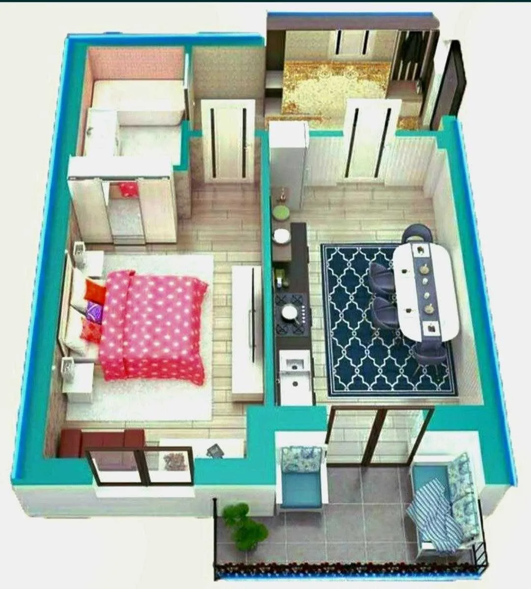 55 м², 2-комн. квартира, 5/11