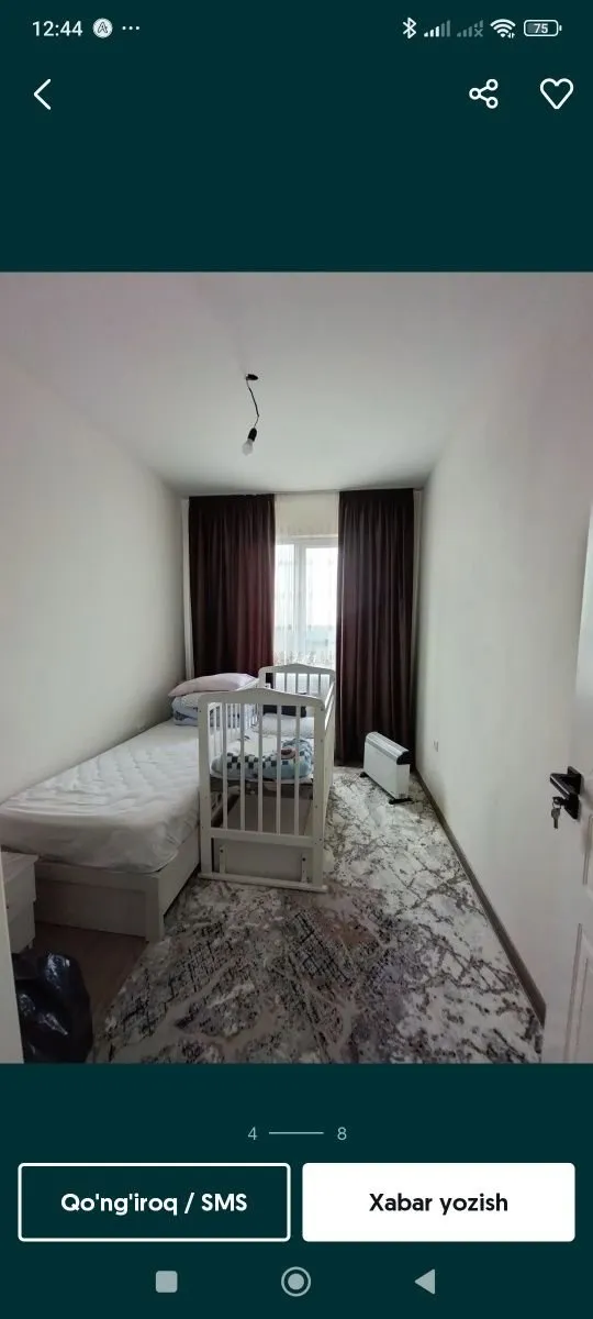 65 м², 3-комн. квартира, 4/10