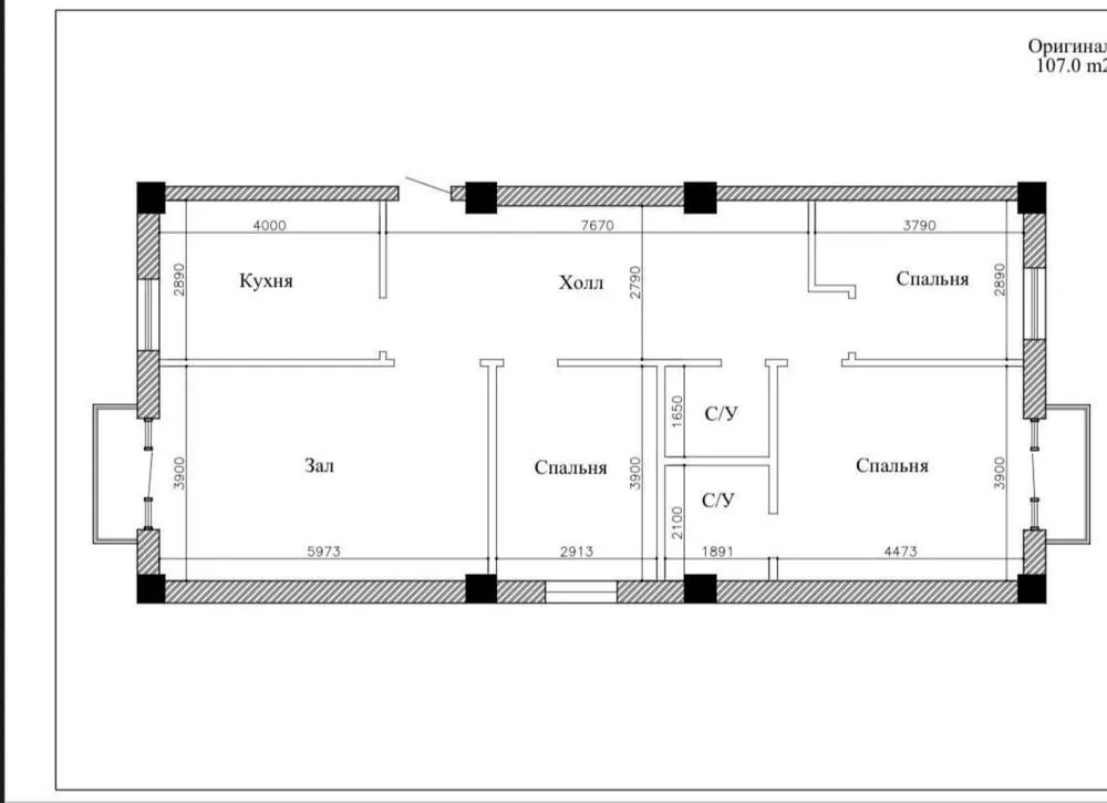 115 м², 4-комн. квартира, 4/6