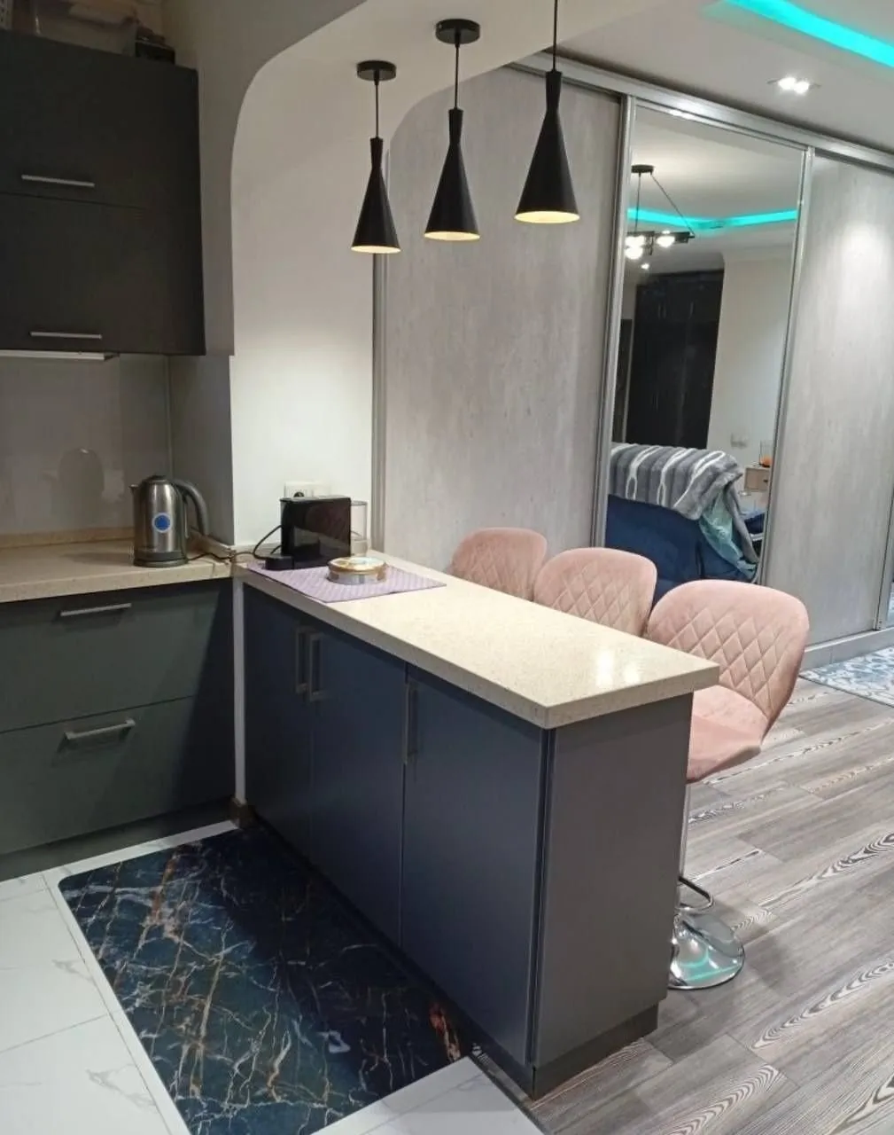 75 м², 3-комн. квартира, 3/4