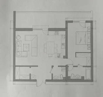 80 m², 2-xonali kvartira, 2/15-1