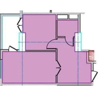48 м², 2-комн. квартира, 2/16-1