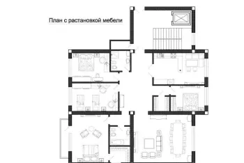 185 m², 4-xonali kvartira, 2/8-0