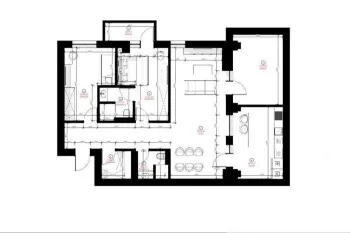 110 м², 3-комн. квартира, 2/12-0