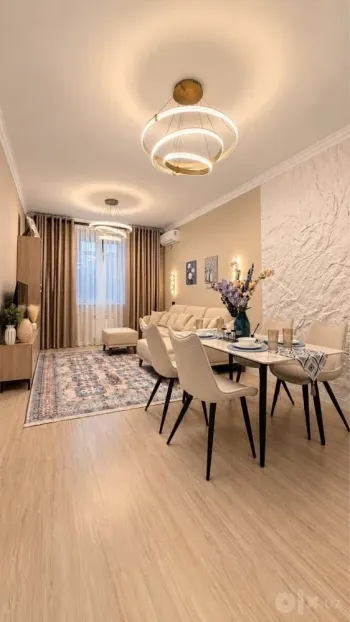 80 м², 3-комн. квартира, 2/9-1