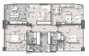 356 м², 5-комн. квартира, 26/27-2