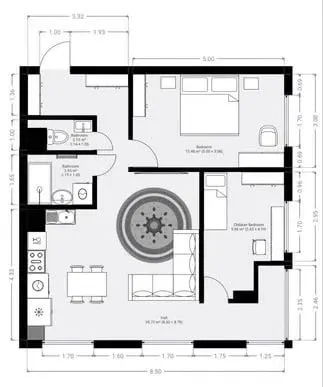 72 м², 3-комн. квартира, 7/13-3